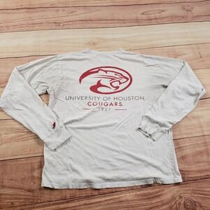 University of Houston Cougers‎ Shirt Mens Medium White Red Football Adult *